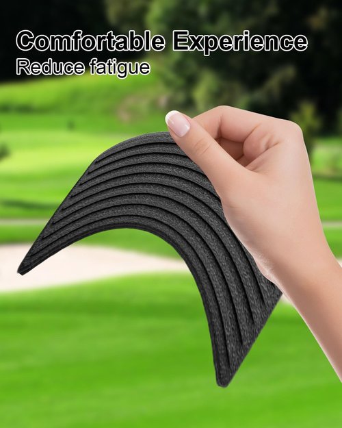 EMIHO Golf Cart Brake & Accelerator Pedal Pad Cover Kit Fit for EZGO RXV 2008-Up Gas and Electric Vehicles Replace 600252 600255 610471 610529