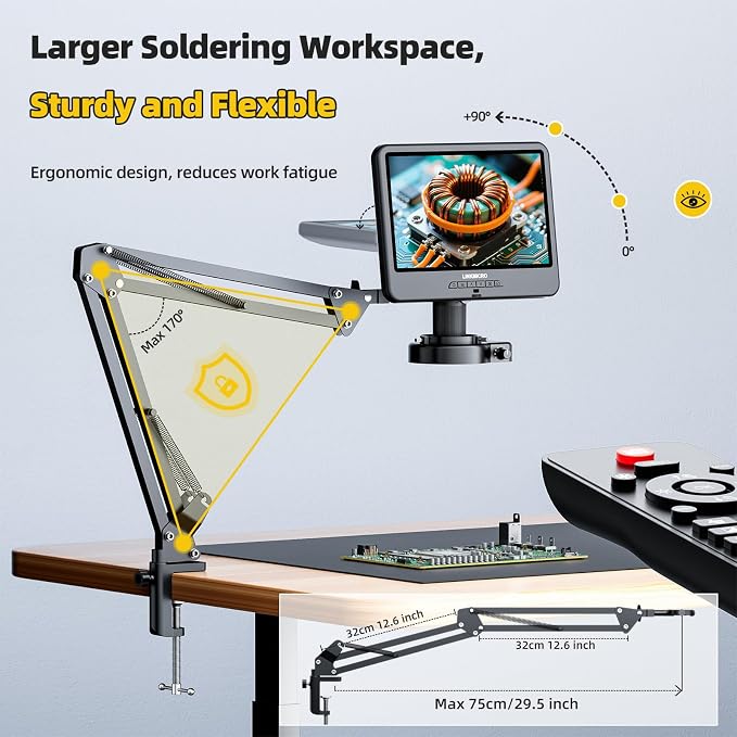 LM109A 10.1'' Digital Microscope