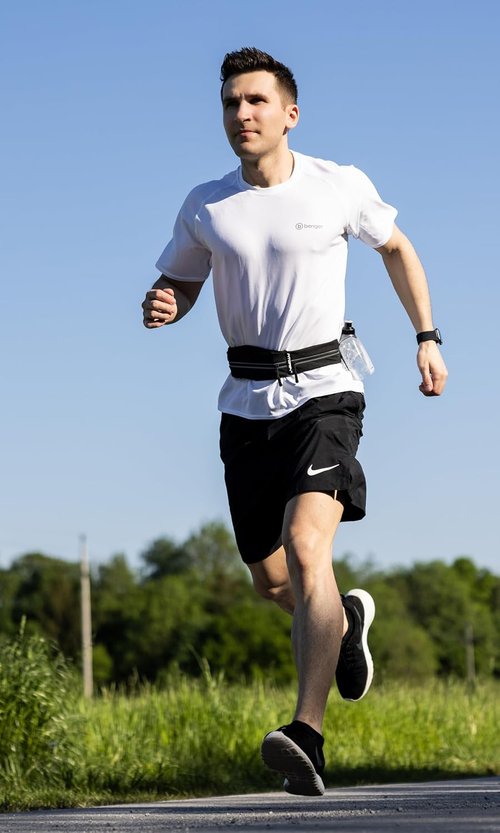 Fitgriff® Running Belt - Secure Jogging Pouch for Phones, Keys & Essentials - Fits All Cell Phones