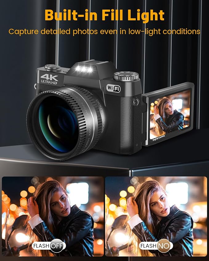 2026 Upgrade VJIANGER Digital Camera