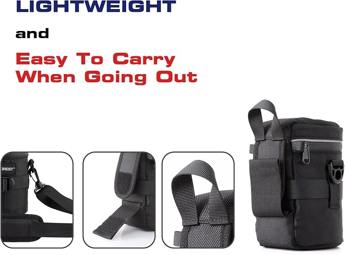Camera Lens Case Lens Bag Compatible)