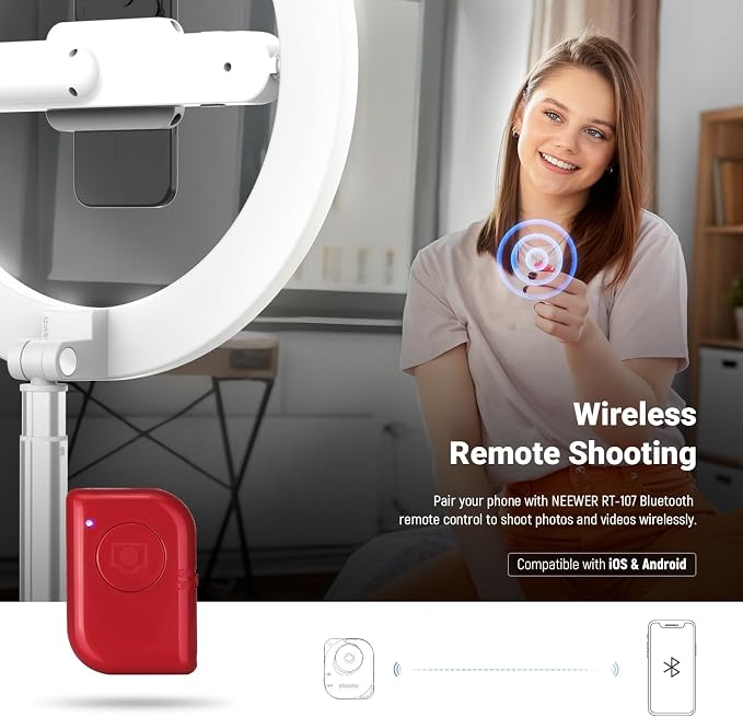 NEEWER Entry Level Version 10" 7W LED Selfie Ring Light