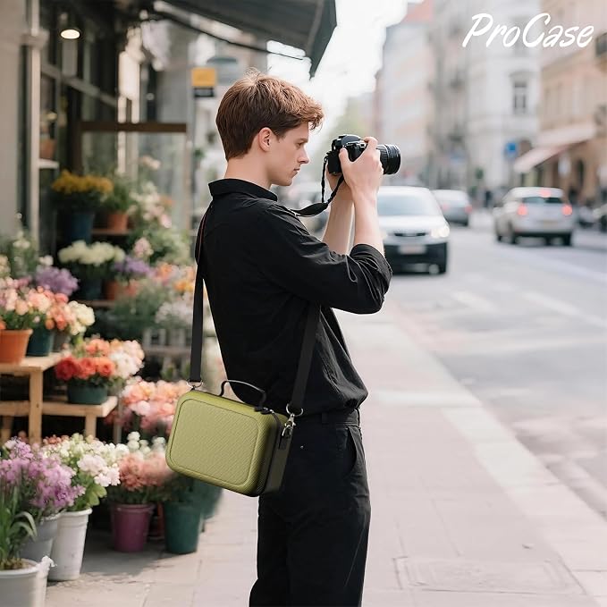 ProCase Hard Shell Camera Case for Canon Rebel T7/EOS