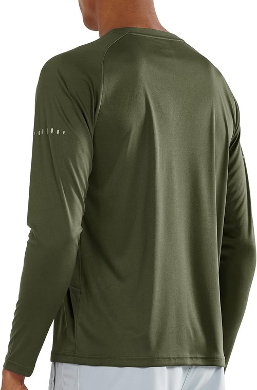NORTHYARD Men's UPF 50+ Sun Protection Long Sleeve Rash Guard Shirt | Ideal for Fishing & Hiking