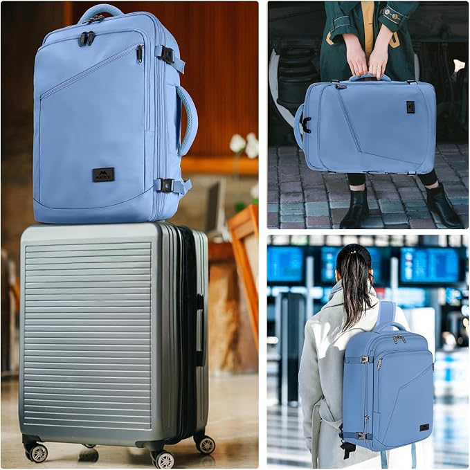 MATEIN Big Backpack for Travel, Carry on Backpack for Airlines