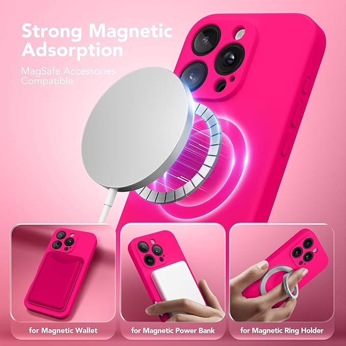 Magnetic for iPhone 16 Pro Case, Compatible