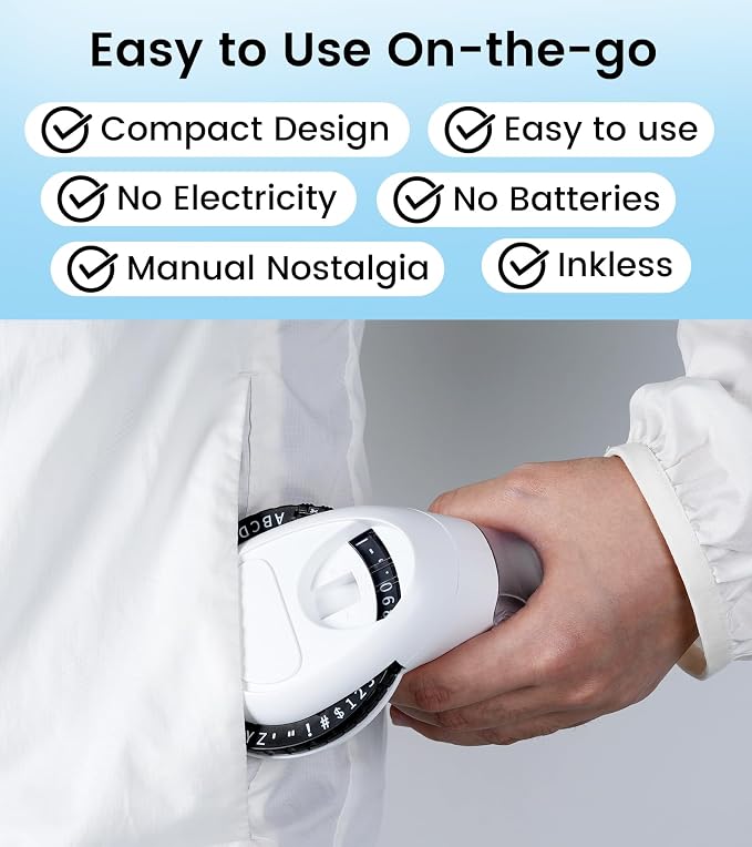 Embossing Label Maker Machine
