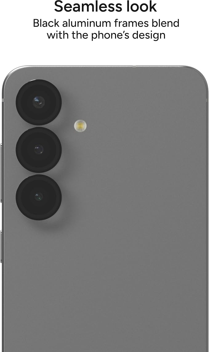 ZAGG Glass Elite Anti-Reflective Samsung Galaxy S25 Camera Lens Protector –