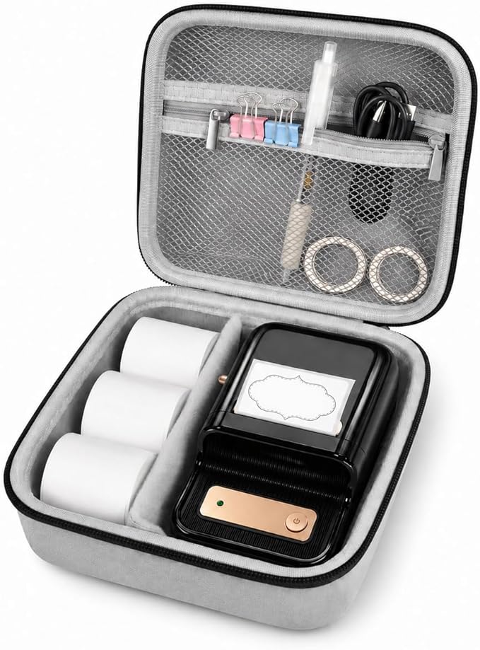 ALKOO Case Compatible with NIIMBOT B21 / Pro / B1 Label Maker Wireless Thermal