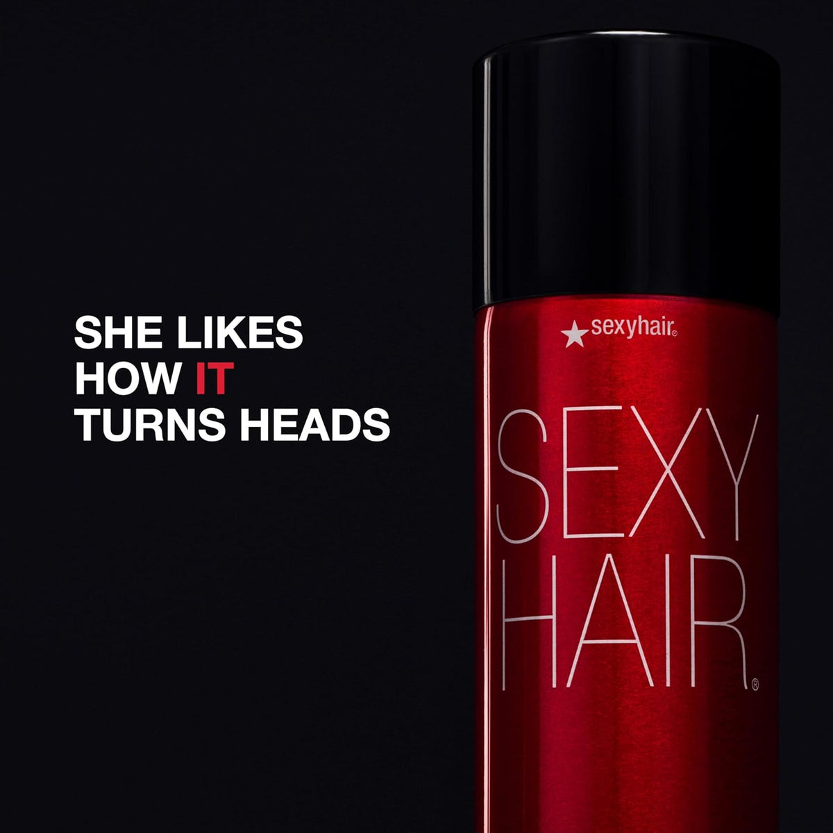 SexyHair Big Spray & Play Volumizing Hairspray - Long-Lasting Hold & Shine | Humidity Resistant for All Hair Types