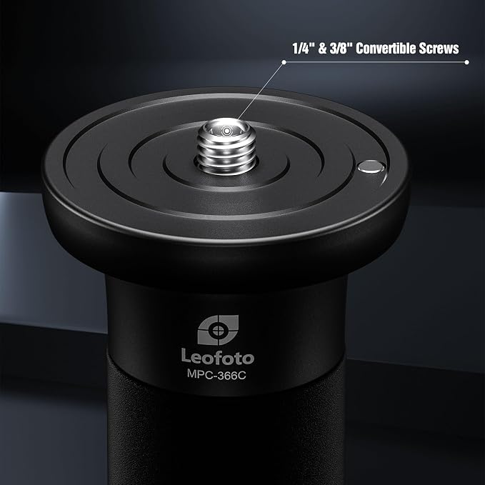 Carbon Fiber Lightweight Camera Monopod, Quick Lock System, MaxLoad 40kg