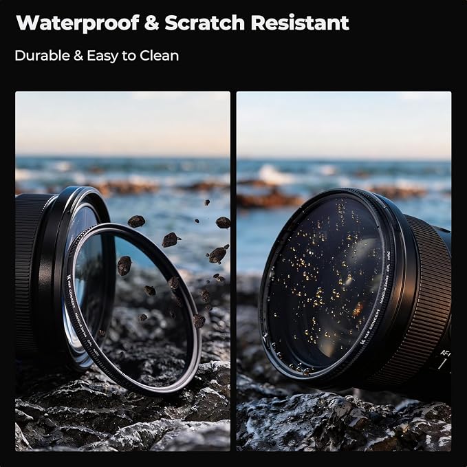 K&F CONCEPT 52mm Circular Polarizers Filter Polarizing Filter 28 Multi-Layer