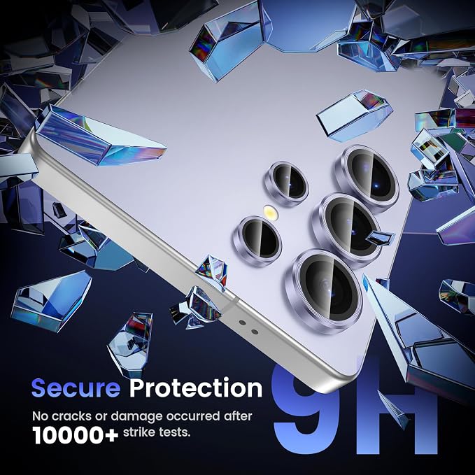 Tensea (3+2PCS Compatible with Samsung Galaxy S25 Ultra Camera Lens Protector