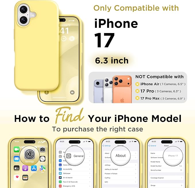 GolbinBox Magnetic for iPhone 17 Case, Compatible