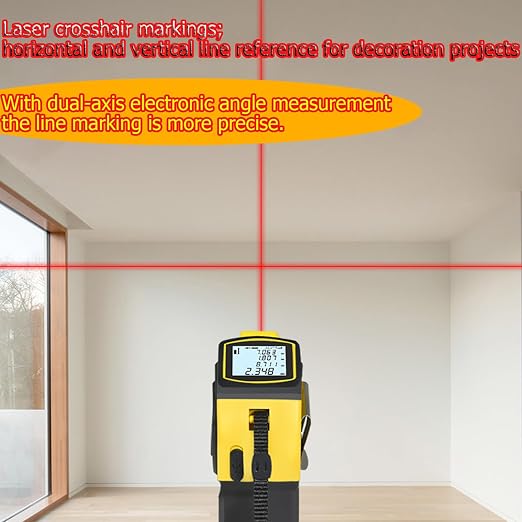 tape measure 4-in-1 laser Digital Measuring Tape & 80m/262ft Laser Distance