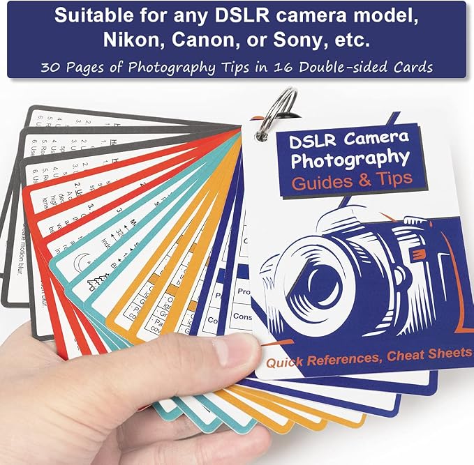 DSLR Cheat Sheet Photography Accessories Camera Accessories
