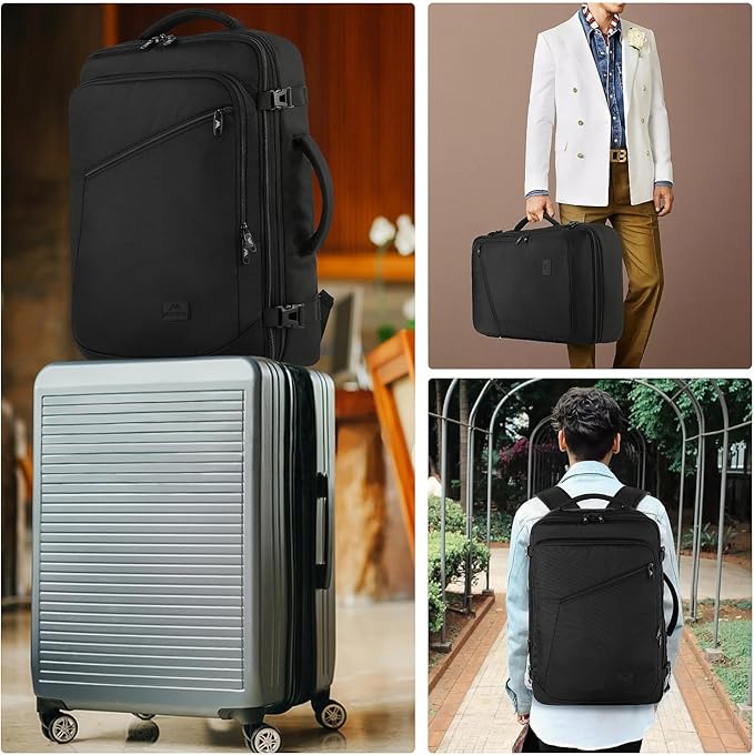 MATEIN Mens Travel Backpack, 27L Lightweight Carry on Backpack