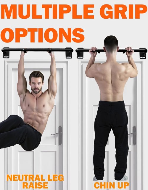 Fitarc Joist Mount Pull Up Bar | Heavy-Duty Steel Ceiling & Wall Chin Up Bar for Home Gym