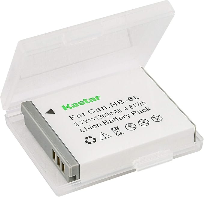 Kastar 2-Pack Battery and AC Wall Charger Replacement