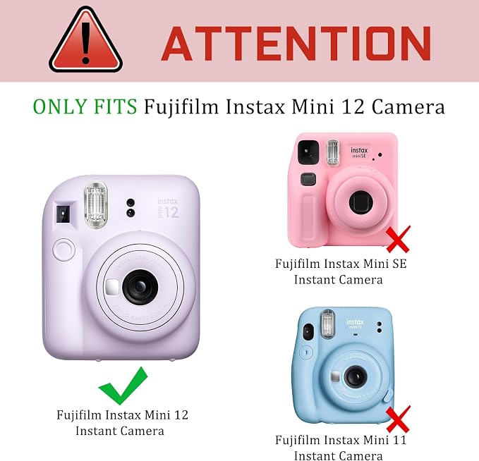Fintie Protective Case for Fujifilm Instax Mini 12 Instant Camera