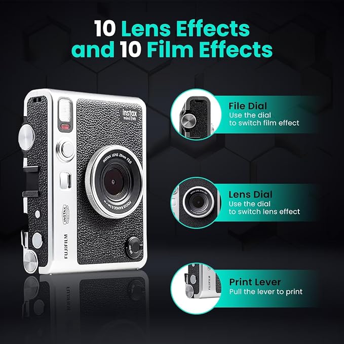 Fujifilm Instant Mini EVO Hybrid Camera Bundle