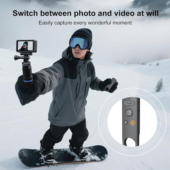 Bluetooth Remote Control for DJI Osmo Action 6/5, Smart Controller Wireless