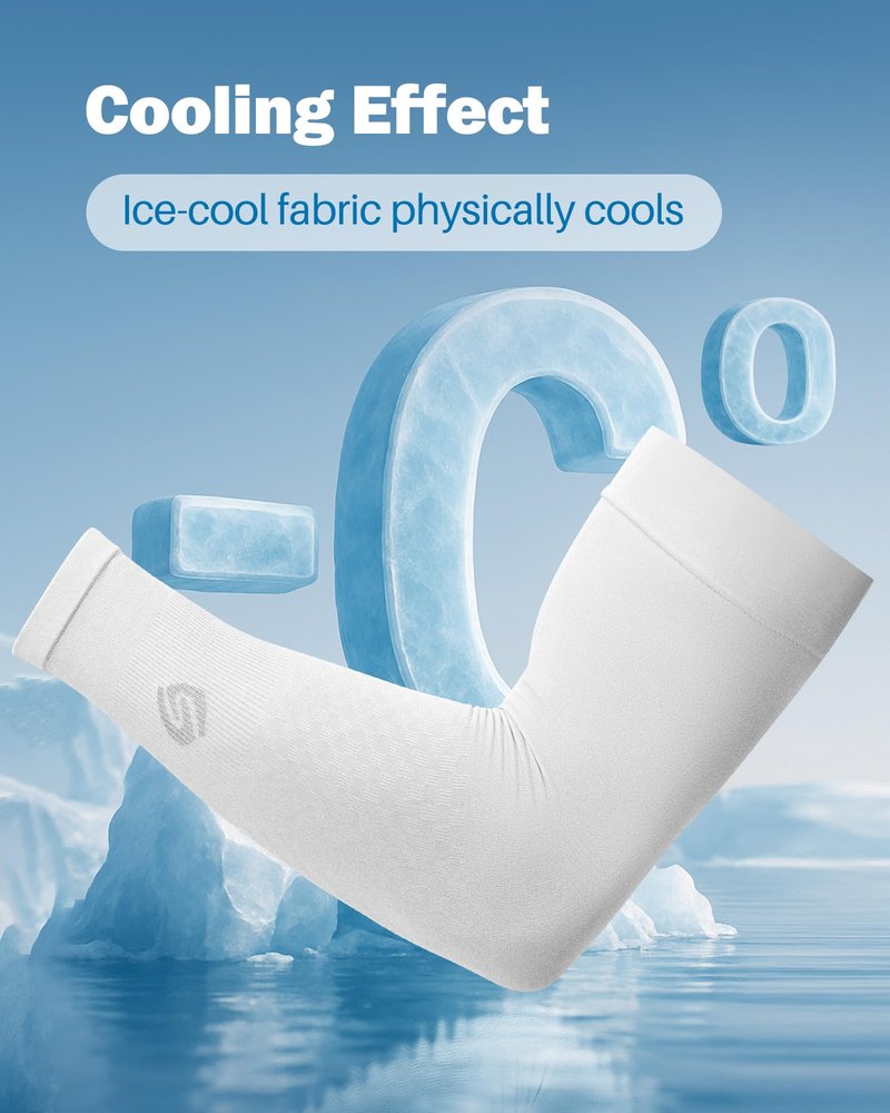 SHINYMOD Arm Sleeves for Women, Sun UV Golf Sleeves for Men Protection Cooling Tattoo Cover Up Sleeve for Arm