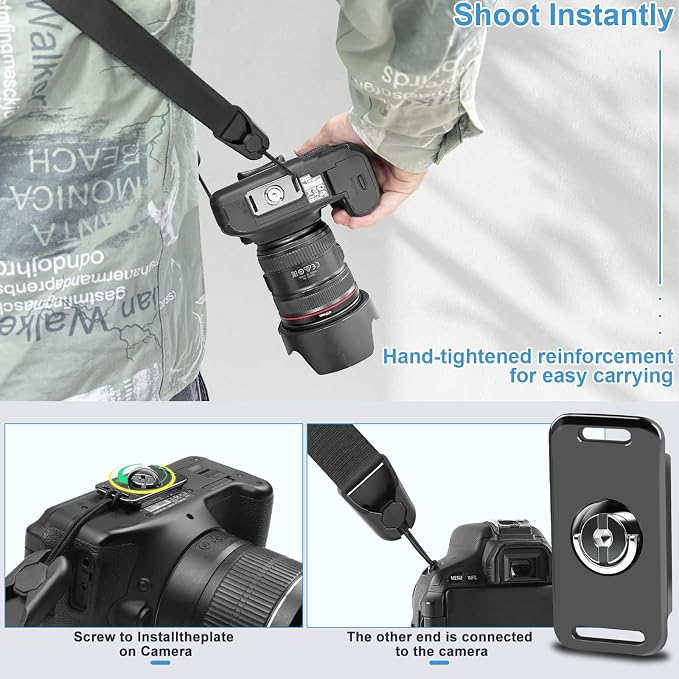 FIEIL Adjustable Camera Strap, Universal Camera Strap