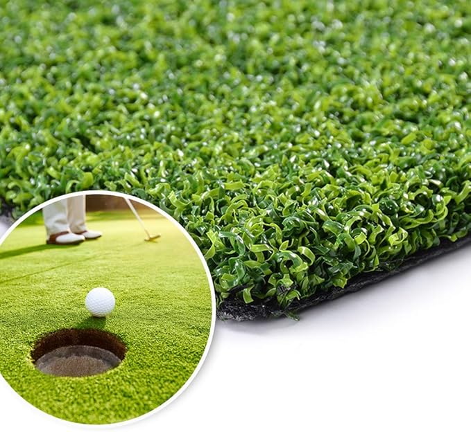Petgrow Pro Putting Green Golf Artificial Grass Turf 13FTX36FT， Indoor Outdoor Golf Training Mat, Synthetic Fake Grass for Baseball Football Gym Sports