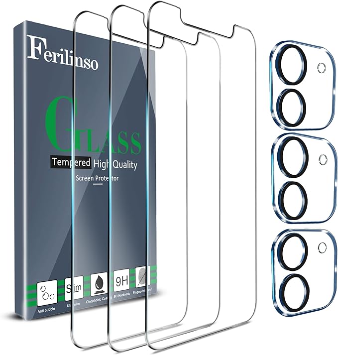 Ferilinso 3 Pack Screen Protector