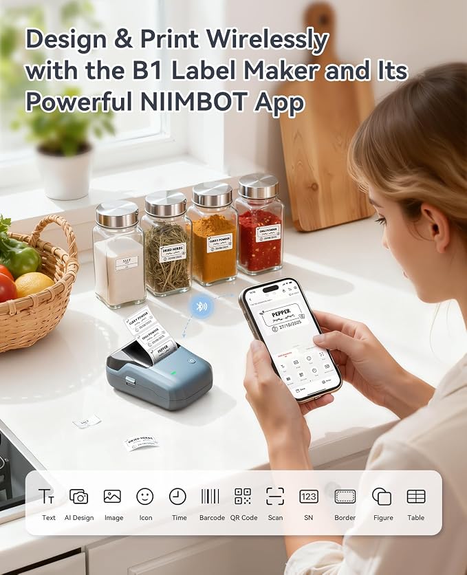 NIIMBOT B1 Label Maker Machine