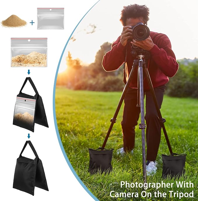 Nuogo Photography Sand Bags Heavy Duty Weight Bags