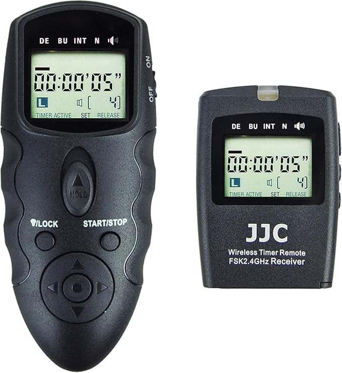 JJC Wireless Intervalometer Timer Remote Control Shutter Release