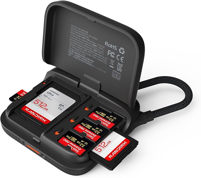 PGYTECH CreateMate Mini SD Card Reader Case