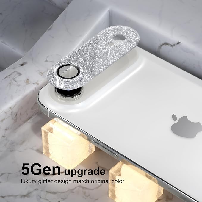 Choiche Compatible for iPhone 17 Air Camera Lens Protector, Bling Camera Cover
