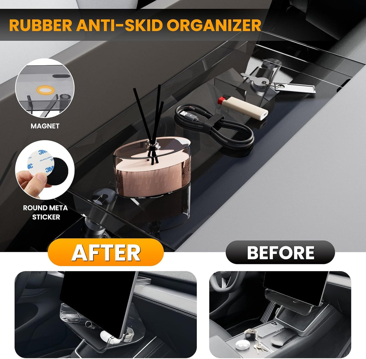 Under Screen Storage for Model Y/3 (Juniper/Highland)
