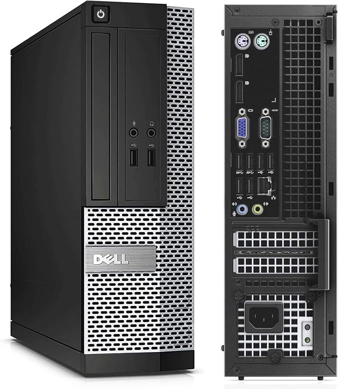 Dell OptiPlex Computer Desktop PC, Intel Core i5 3rd Gen 3.2 GHz, 16GB RAM, 2TB HDD, New 22 Inch LED Monitor, RGB Keyboard and Mouse, WiFi, Windows 11 Pro (Renewed) | Desktop Computer PC, i5 up to 3.6GHz, WiFi, HDMI, ARGB, Windows 11 Pro, Home or Offic...