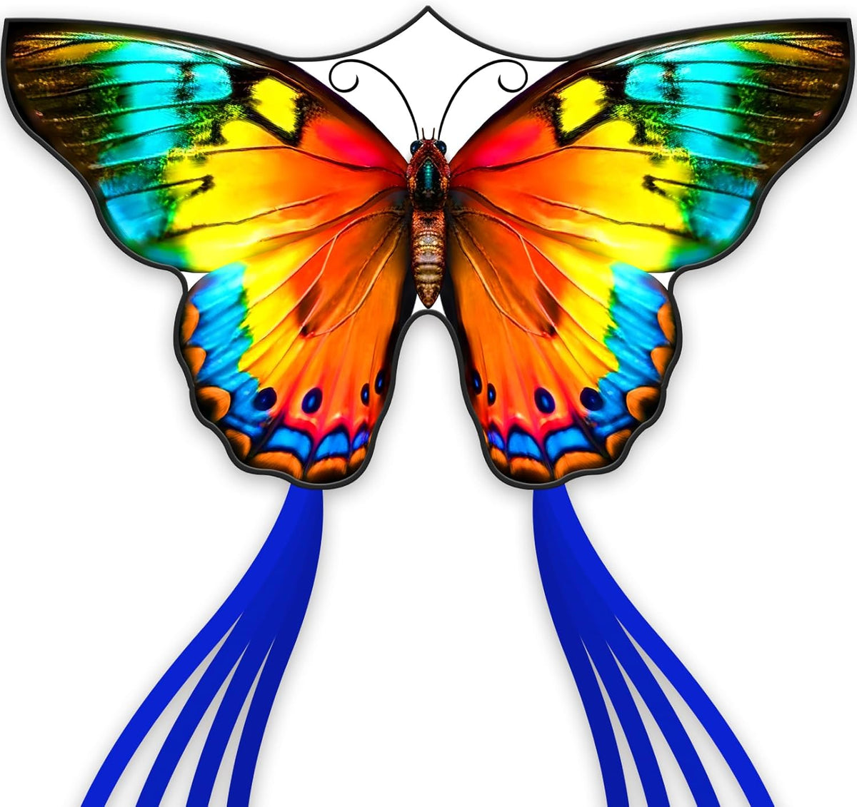 SGftre Butterfly Kites - Easy to Fly for Kids & Adults | Perfect for Outdoor Family Fun (Flower Splendour)