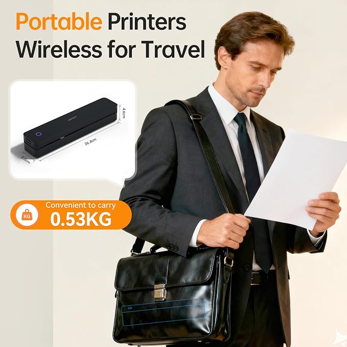 PRT Portable Printers Wireless for Travel
