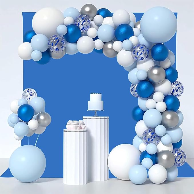 Royal Blue Backdrop, Photo Booth Portrait Photography Backdrops, Studio Blue