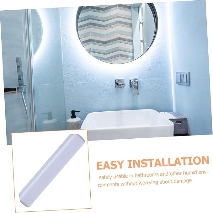 Led Bathroom Vanity Light Fixture Mirror Front Lamp Fog Resistant Feature Modern Design for Makeup Application Easy Installation for Humid Environments