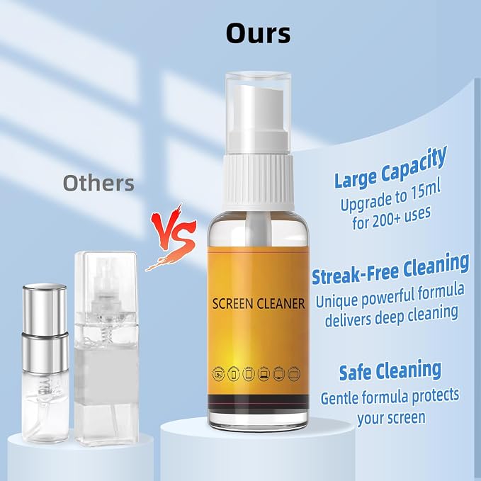 Keyboard Cleaner Laptop Cleaning Kit, All in One Keyboard Cleaning Kit