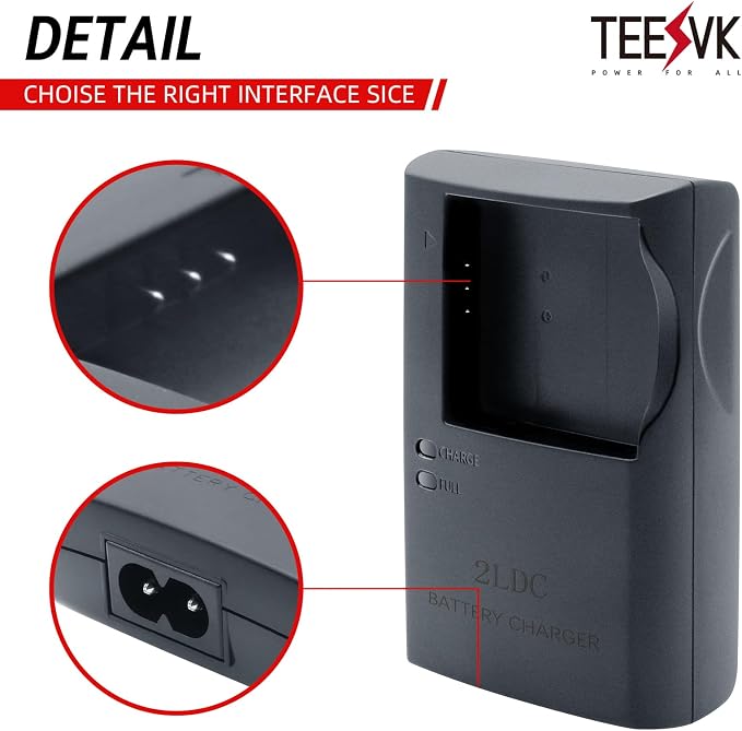CB-2LD CB-2LF Quick Battery Charger Compatible