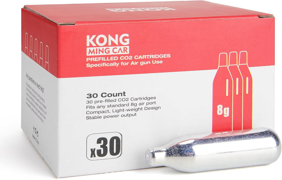 Skiennix CO2 Cartridges - High-Grade Non-Threaded Cylinders for Paintball, Pellet & Airsoft Guns | 8g & 12g
