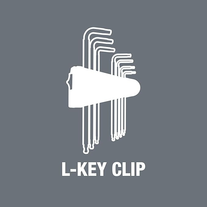 Wera 05133163001 950/9 Hex-Plus 3 L-key set, metric, chrome-plated, 9 pieces