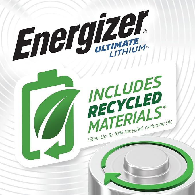Energizer Ultimate Lithium AAA Batteries, Lithium Triple A Batteries