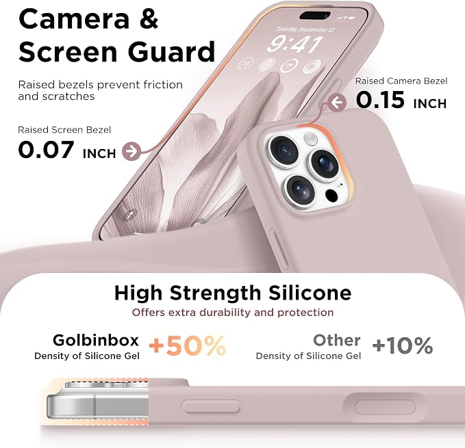 GolbinBox Magnetic for iPhone 16 Pro Case, Compatible