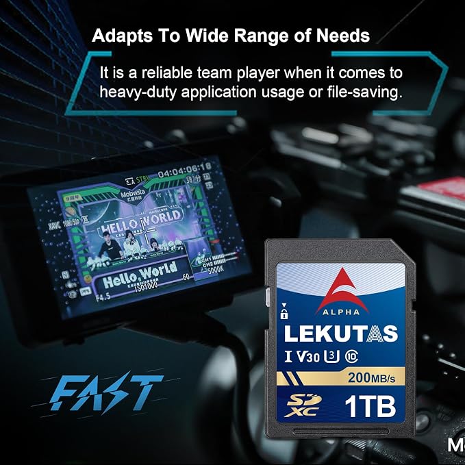 1T SDXC UHS-I Memory Card