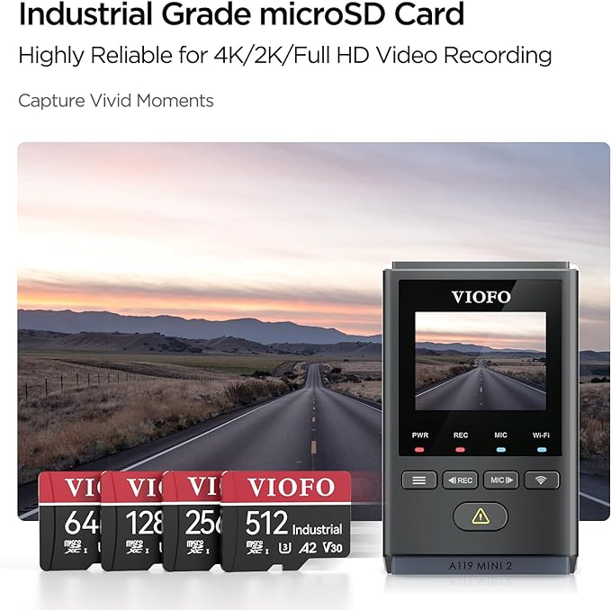 VIOFO 64GB Industrial Grade High Endurance microSDXC Card