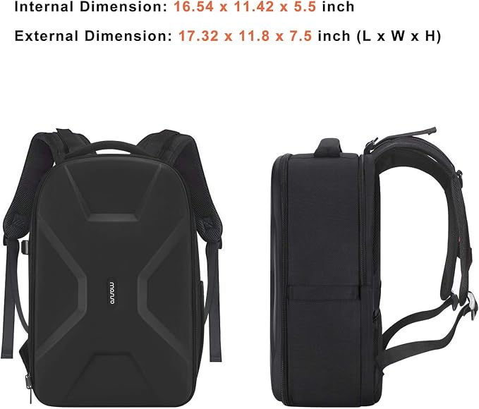MOSISO Camera Backpack, DSLR/SLR/Mirrorless Photography Camera Bag 15-16 inch